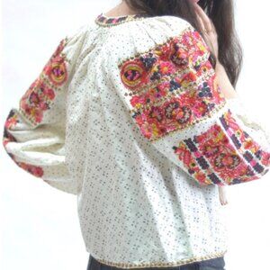 Ulla Johnson Yara Bohemian Blouse SZ 4